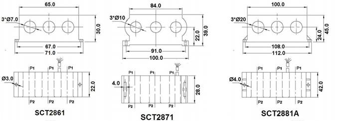 SCT28 Series Three Phase CT 3